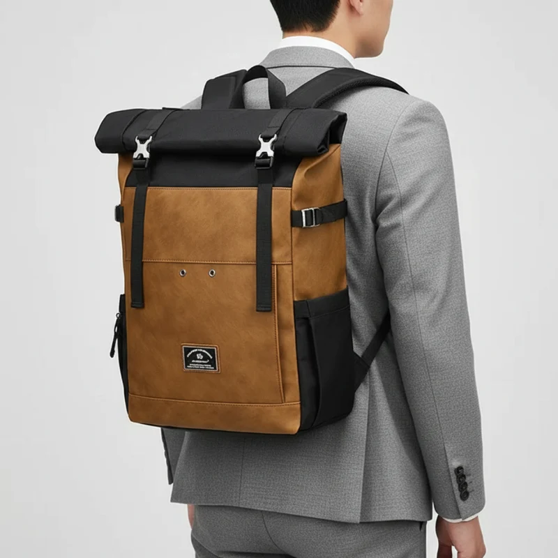 Camp Basel | Rolltop-Rucksack mit großem Fassungsvermögen