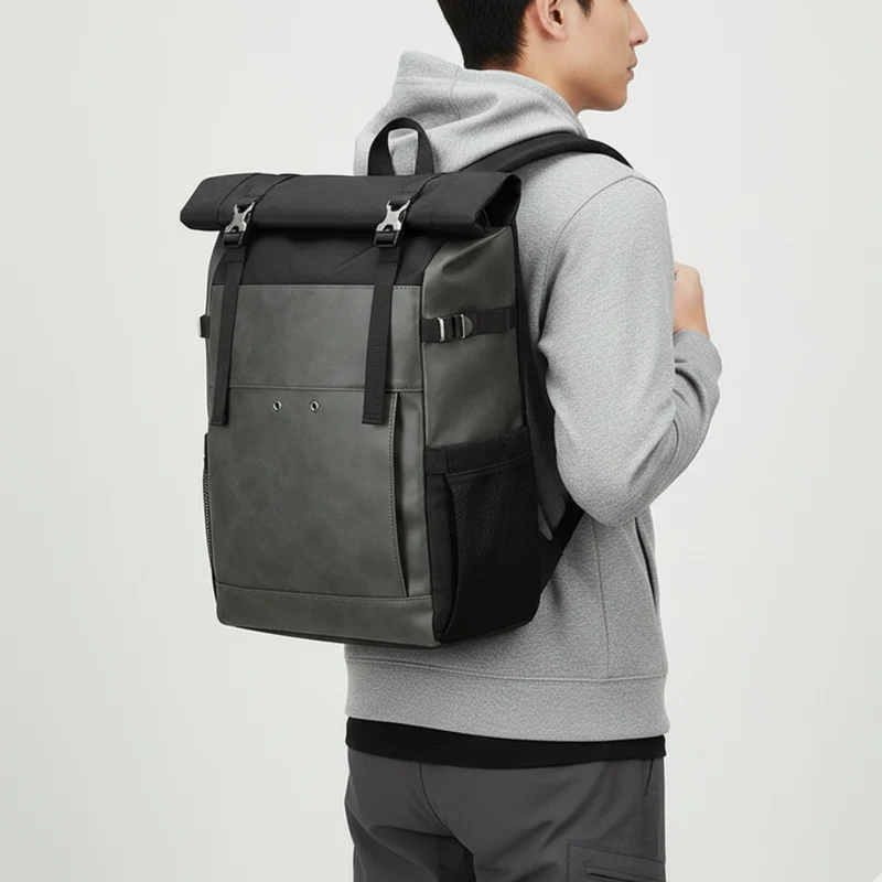 Camp Basel | Rolltop-Rucksack mit großem Fassungsvermögen