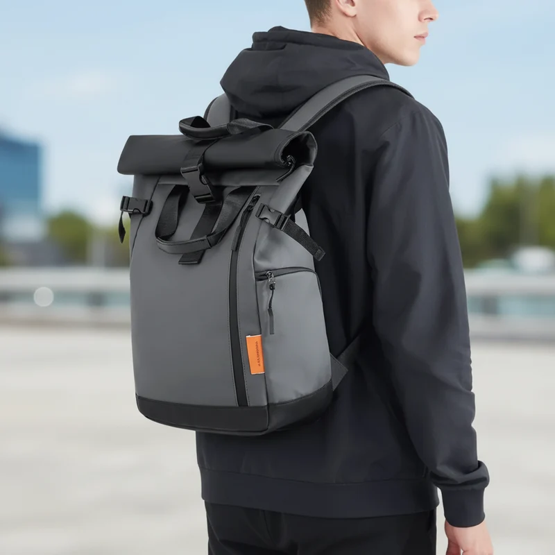 Camp Basel | Rolltop-Laptop-Rucksack