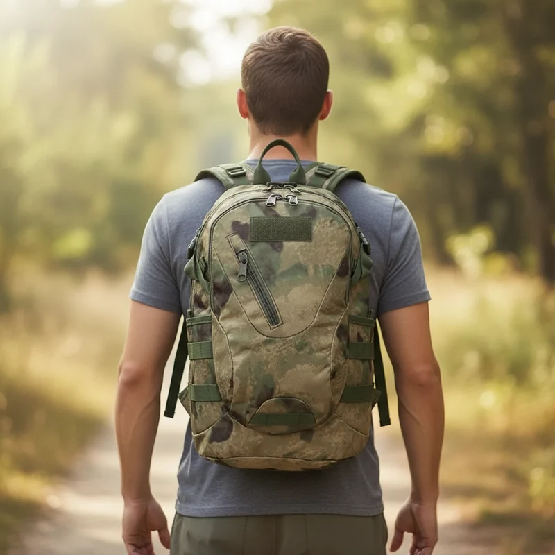 Camp Basel | Taktischer Camouflage-Tagesrucksack