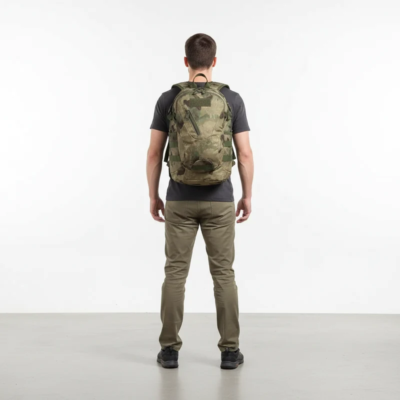 Camp Basel | Taktischer Camouflage-Tagesrucksack