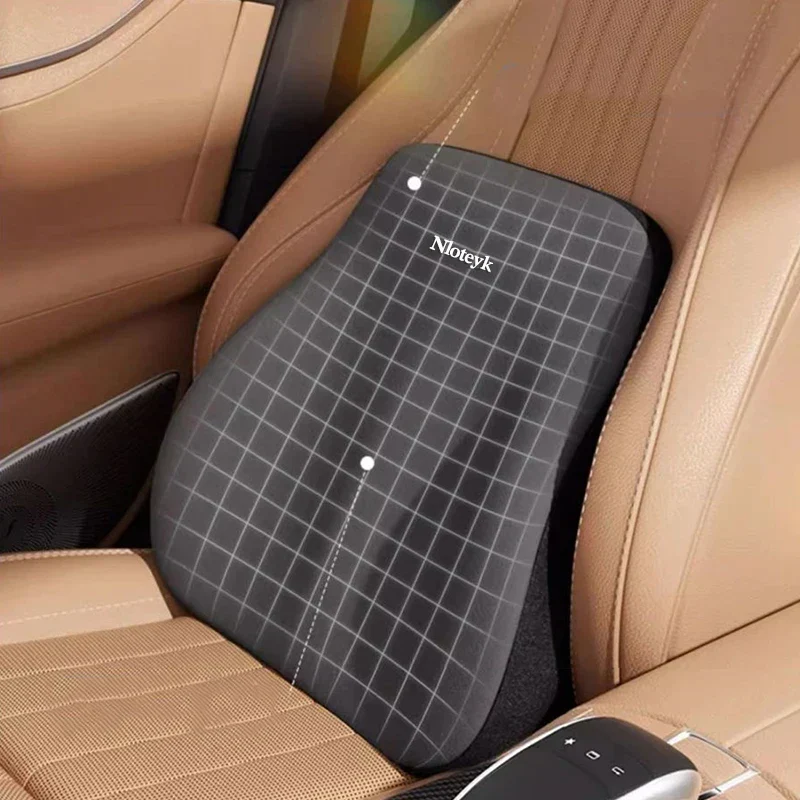 Camp Basel | Vesalyx Memory-Foam-Autokissen für Nacken und Lendenwirbelsäule