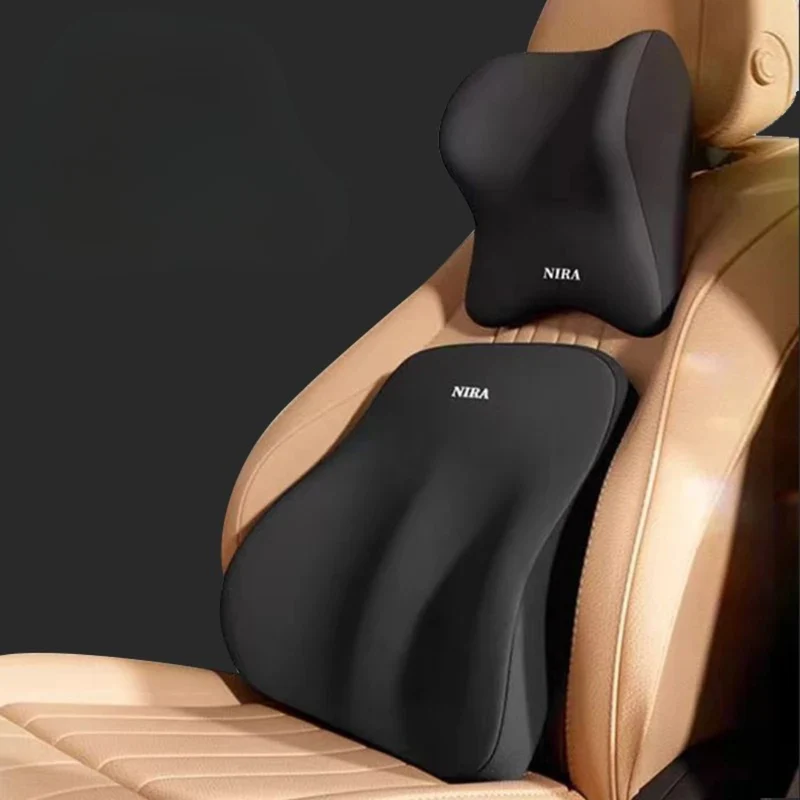 Camp Basel | Vesalyx Memory-Foam-Autokissen für Nacken und Lendenwirbelsäule
