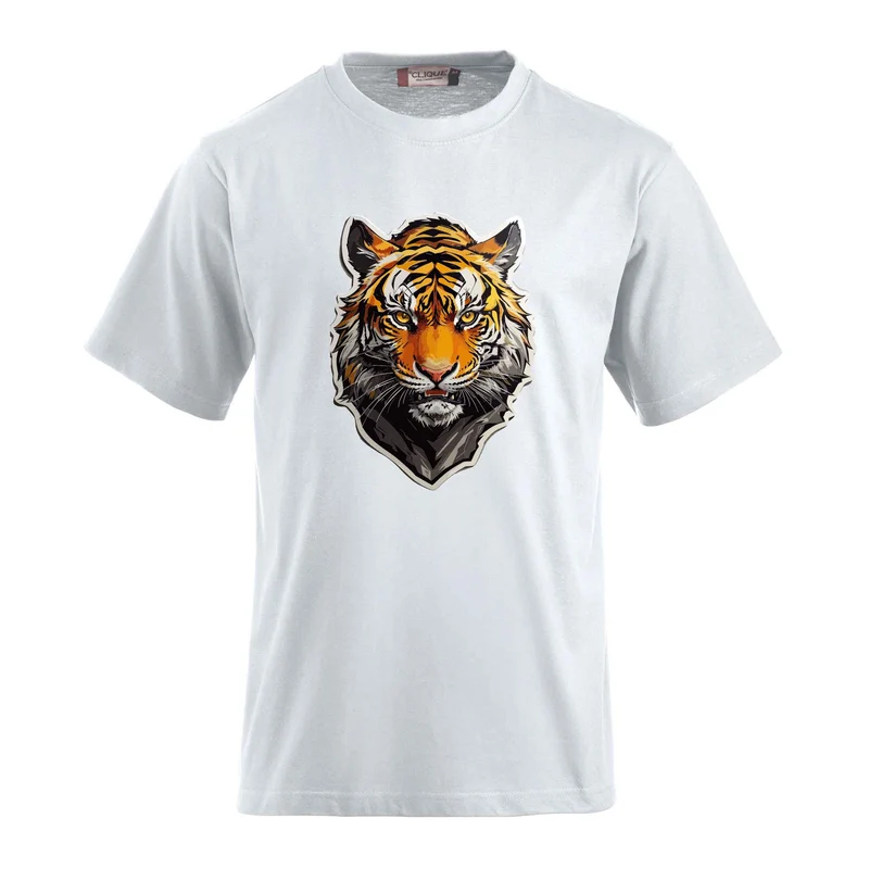 Personalisiertes T-Shirt-Majestätischer Tiger als Druckmotiv