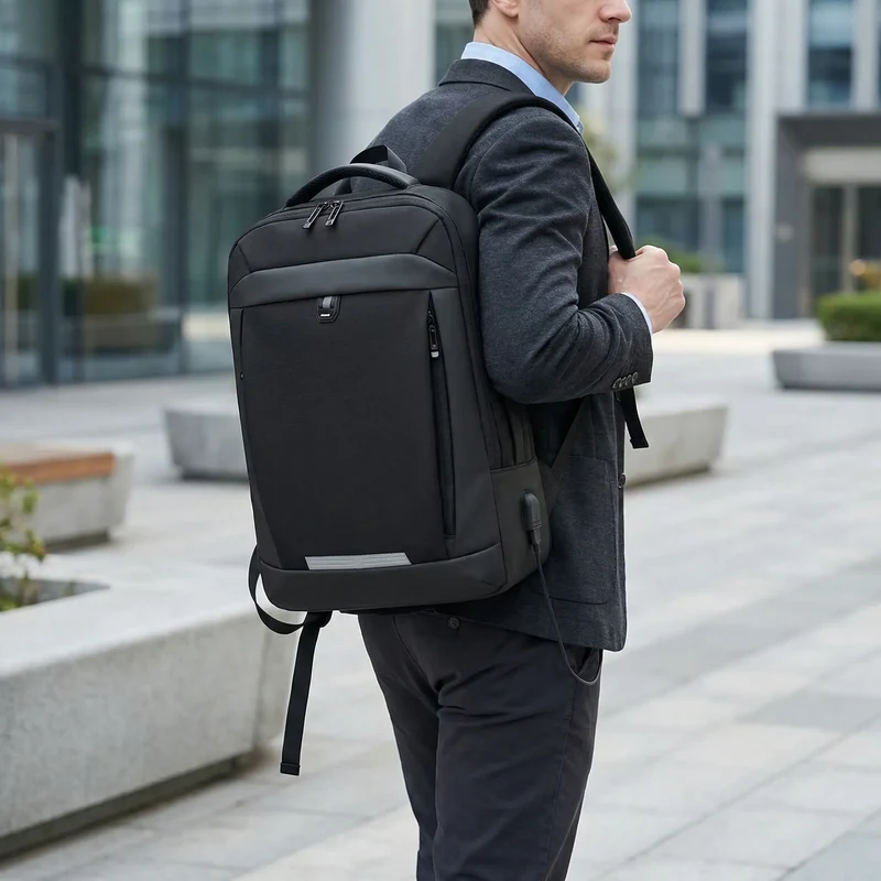 Camp Basel | Vexarlo Erweiterbarer Laptop-Rucksack 17 Zoll
