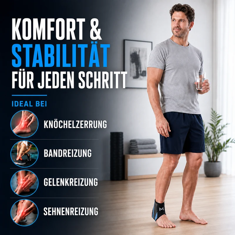 Camp Basel | Ankliro Kompressions-Knöchelstütze