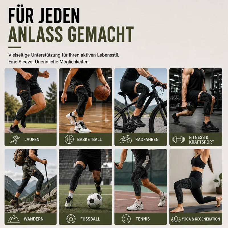 Camp Basel | Leguardex Kompressionsstrumpf für das ganze Bein