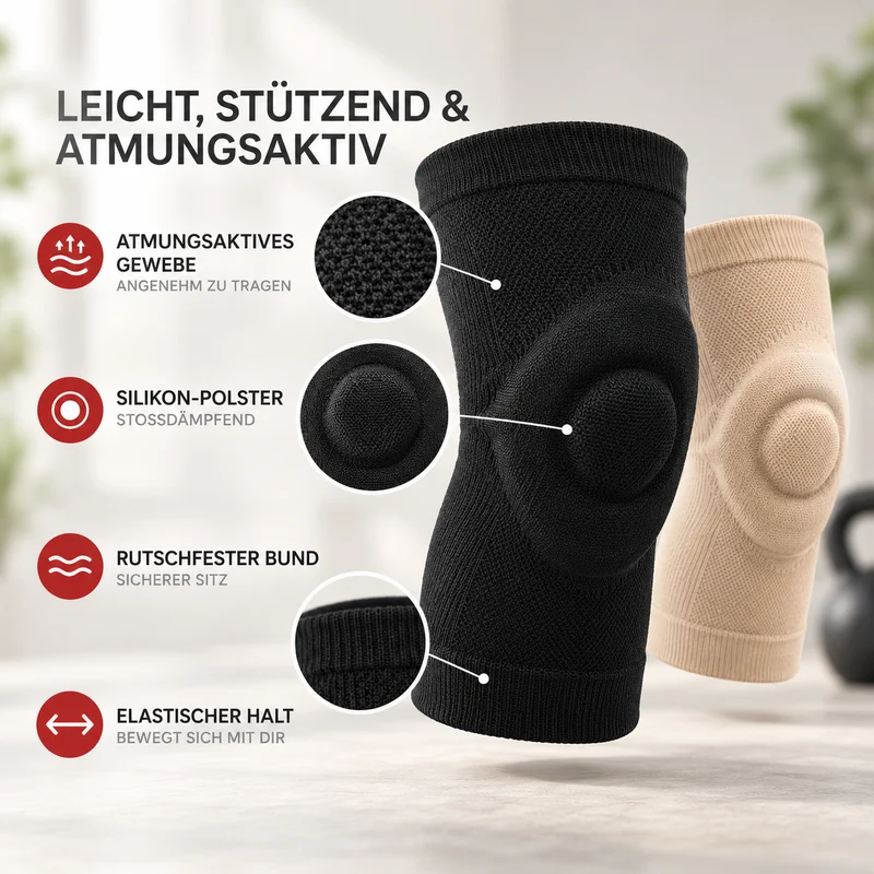 Camp Basel | GlideGuard Schlanker Knieschoner