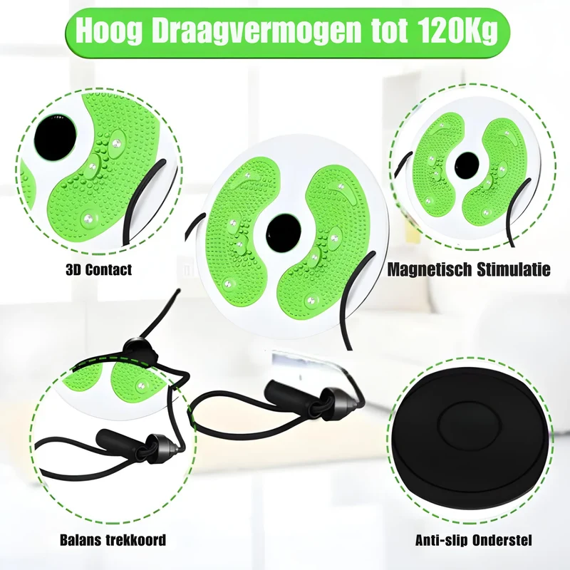 DrehFit – Magnetischer Core-Trainer Pro