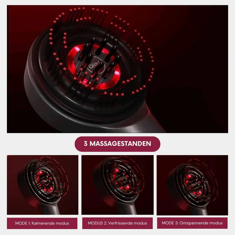 LuminaScalp – Elektrische Kopfhautmassagebürste