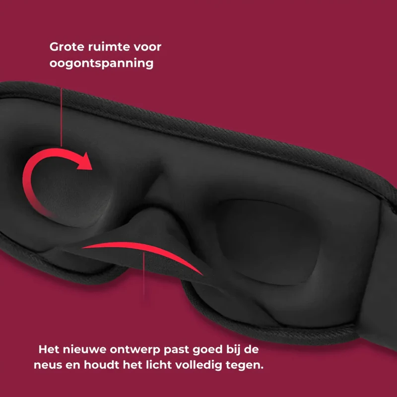 Ergonomische Schlafmaske – NachtRuhe