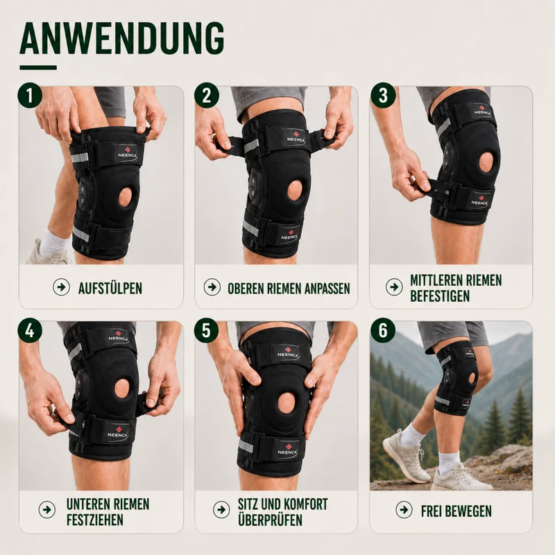 Camp Basel | Knevoxa Knieorthese mit Gelenk