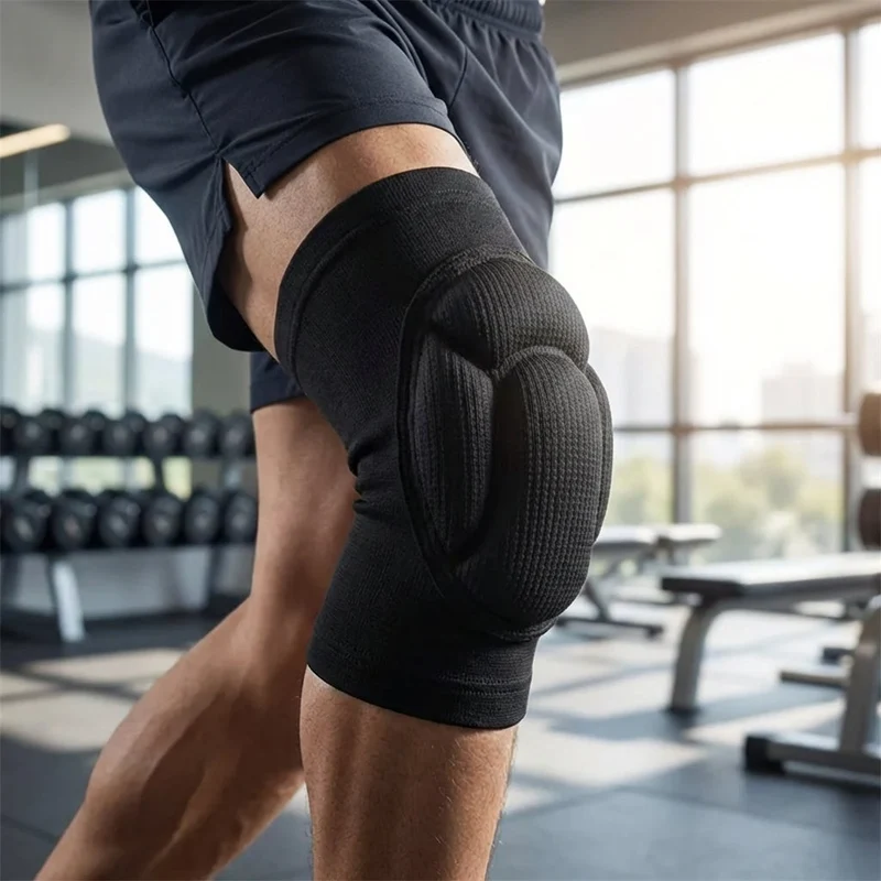 Camp Basel | FlexiShield Gepolsterte Kniebandage zum Überziehen