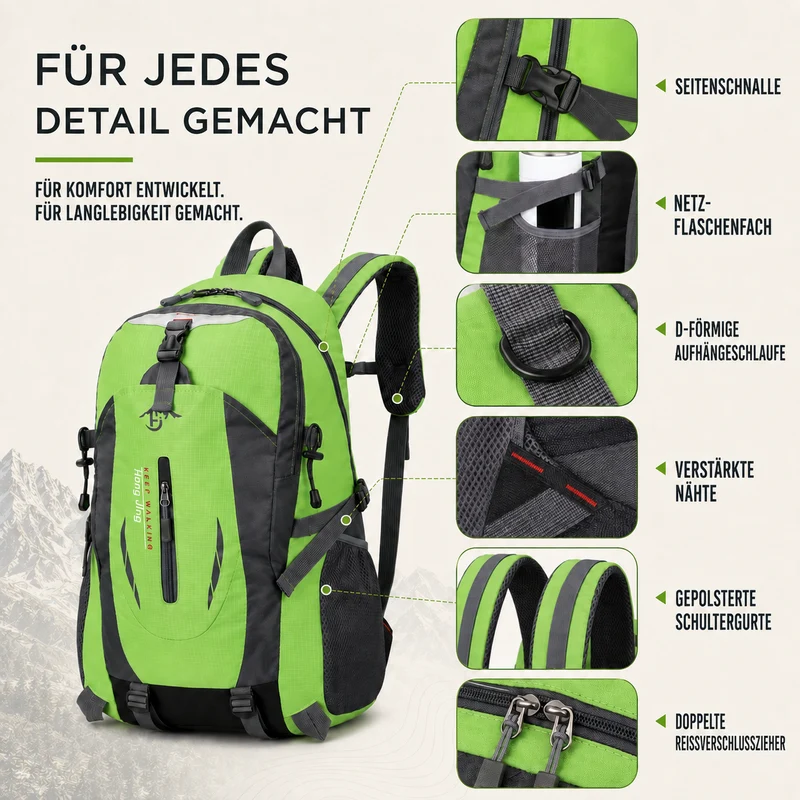 Camp Basel | Celrien Ultraleichter faltbarer Tagesrucksack