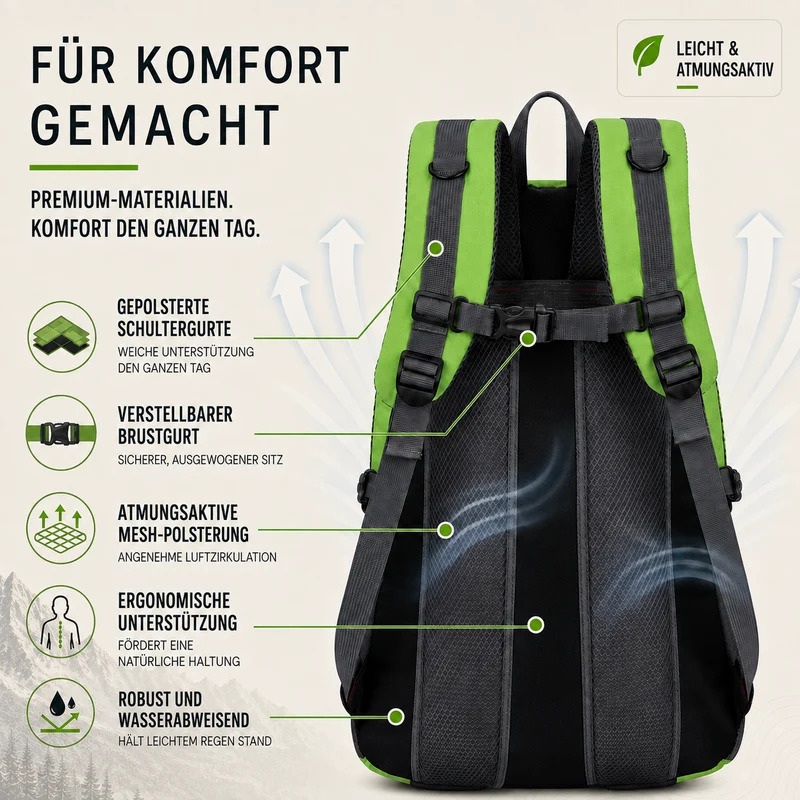 Camp Basel | Celrien Ultraleichter faltbarer Tagesrucksack
