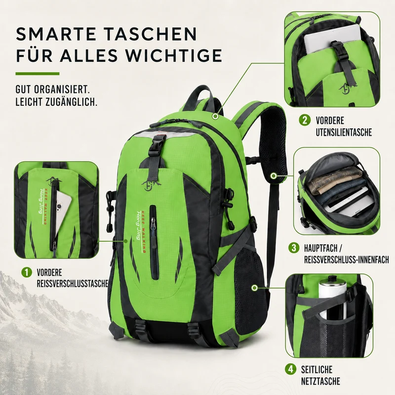 Camp Basel | Celrien Ultraleichter faltbarer Tagesrucksack