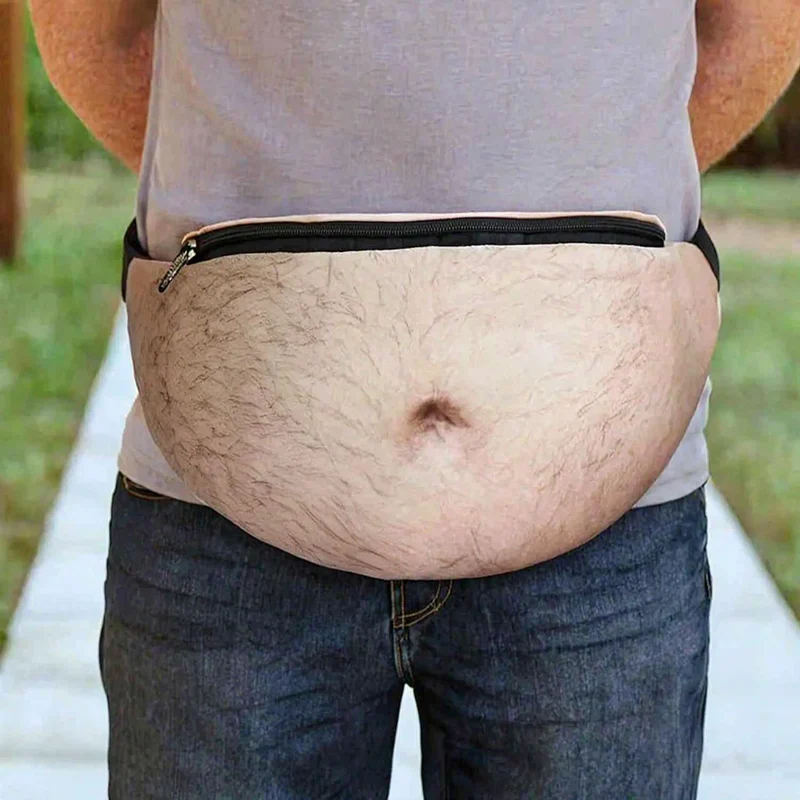 Camp Basel | Bellybag Realistischer Bauch-Hüfttasche