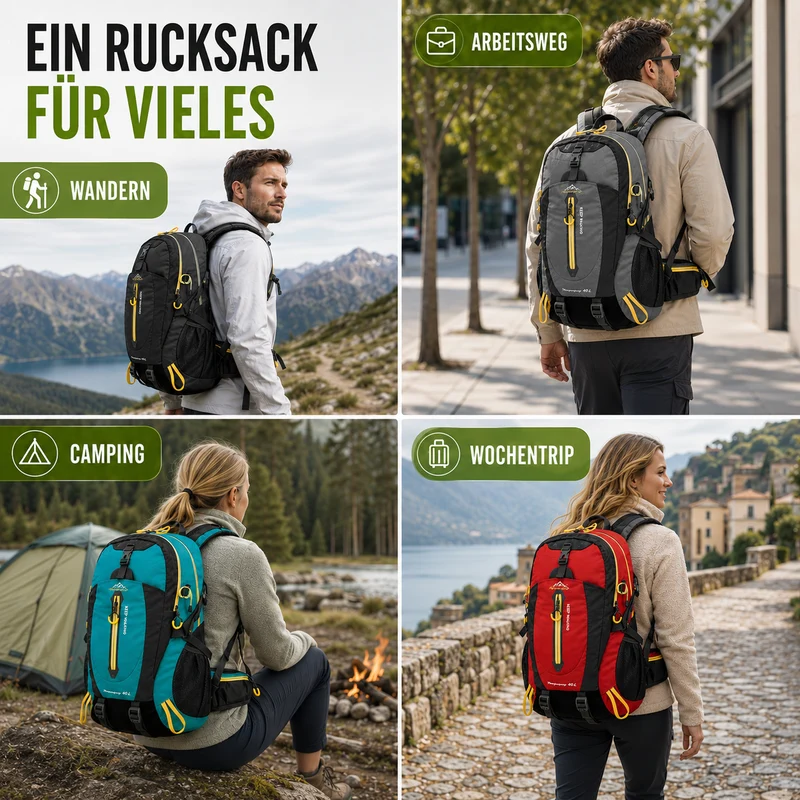 Camp Basel | 40-Liter Wasserfester Rucksack
