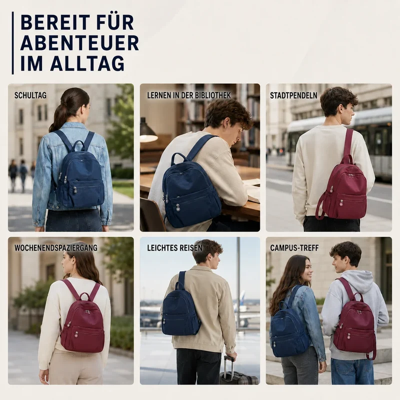 Camp Basel | Nomadryx Leichter Nylon-Tagesrucksack