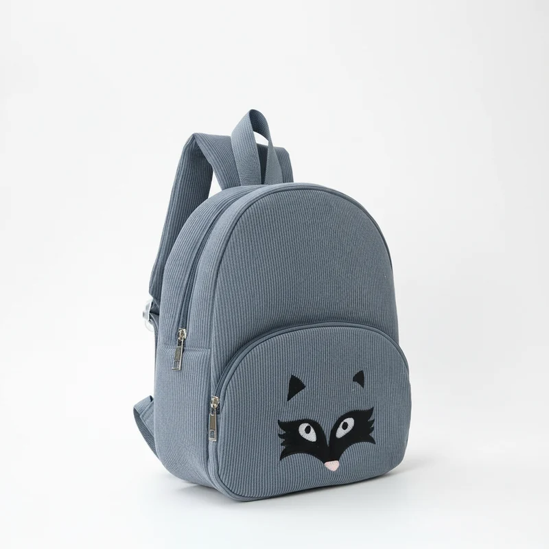 Camp Basel | CorduBear Kordsamt-Plüsch-Kinderrucksack