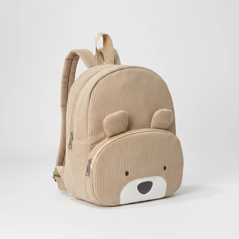 Camp Basel | CorduBear Kordsamt-Plüsch-Kinderrucksack