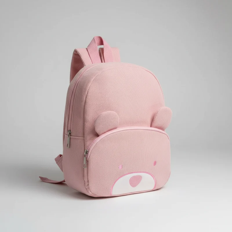 Camp Basel | CorduBear Kordsamt-Plüsch-Kinderrucksack