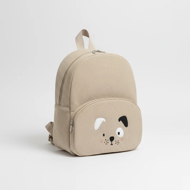 Camp Basel | CorduBear Kordsamt-Plüsch-Kinderrucksack