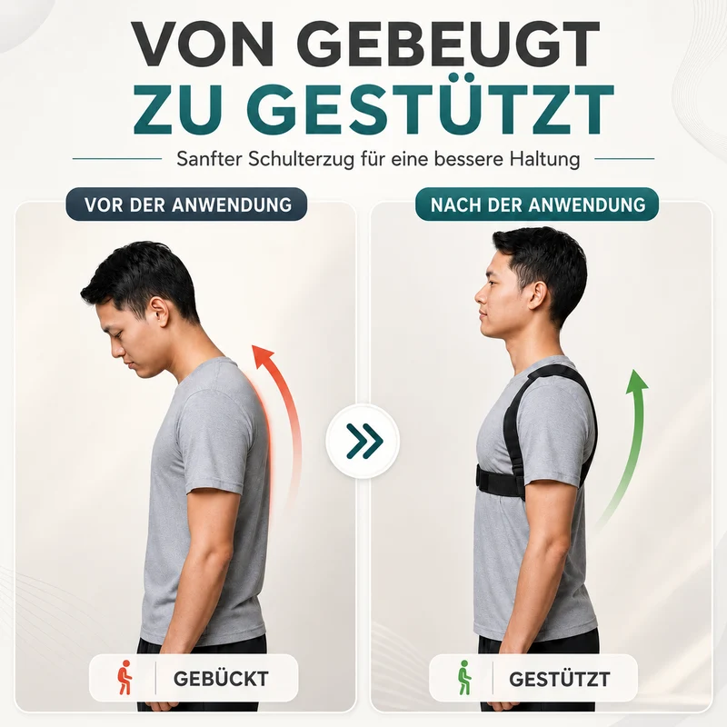 Camp Basel | PostuVance Verstellbare Haltungskorrektur-Bandage
