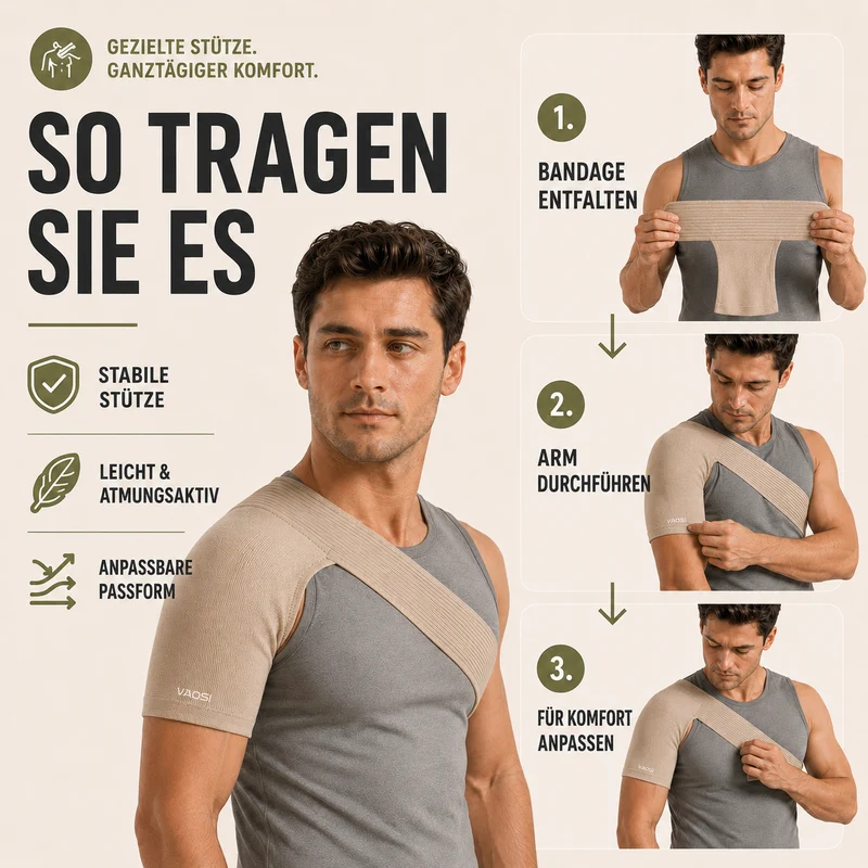 Camp Basel | Shouldrax Elastische Schulterstütze