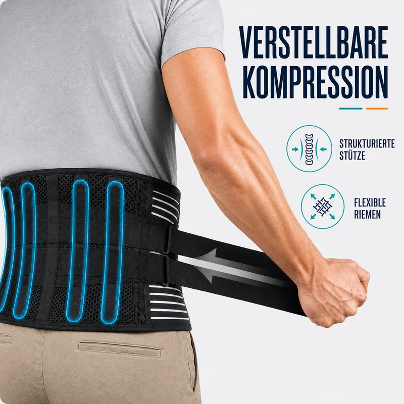 Camp Basel | Spineforte Verstellbarer Rückenstützgurt