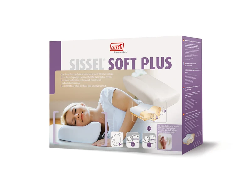 SISSEL® Soft Plus Nackenkissen - mehr Komfort