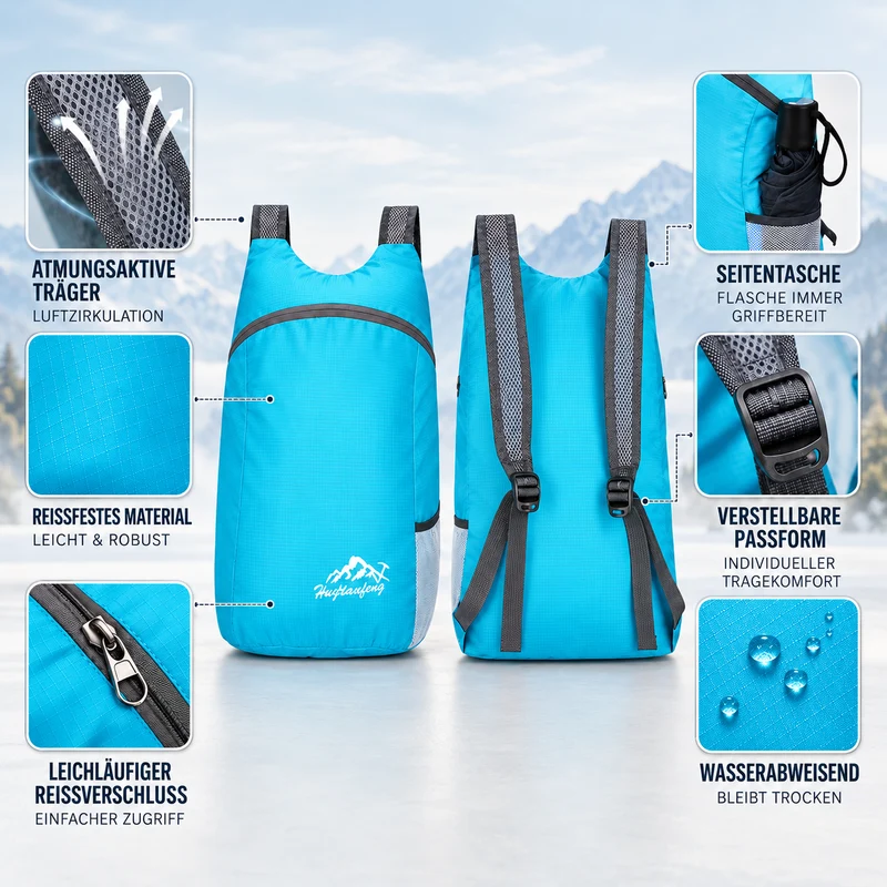 Camp Basel | Roamio Faltbarer leichter Tagesrucksack