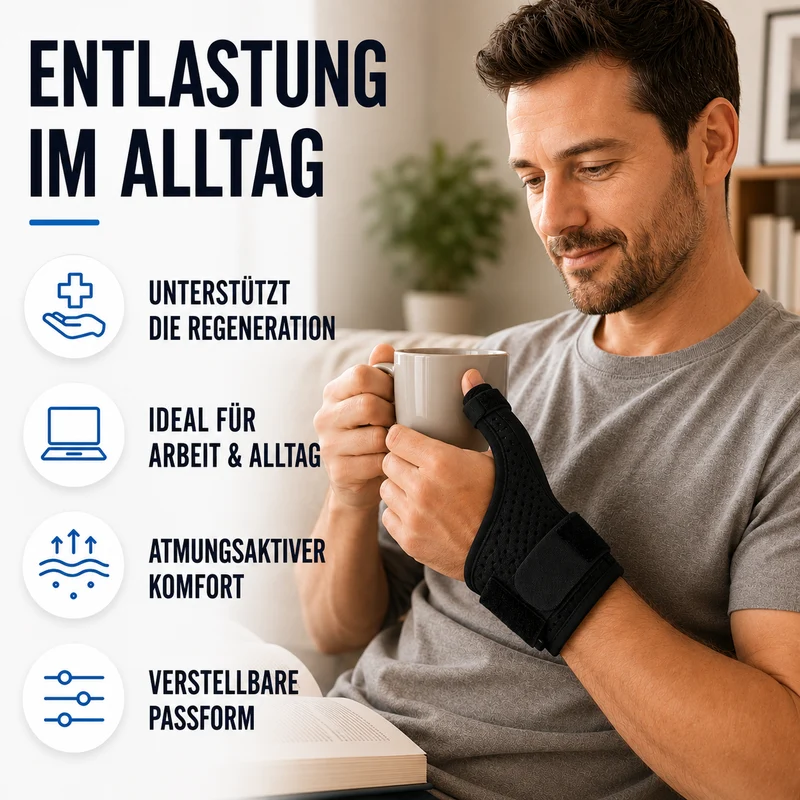 Camp Basel | TheraGrip Verstellbarer Daumenstabilisator