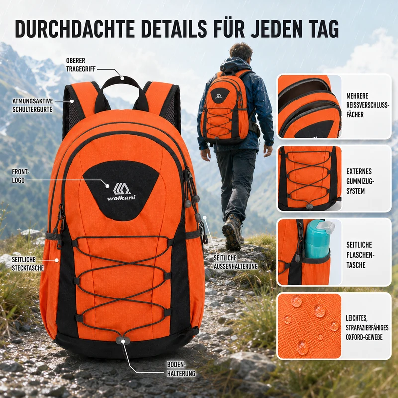 Camp Basel | Ultralight Tagesrucksack