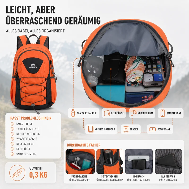 Camp Basel | Ultralight Tagesrucksack