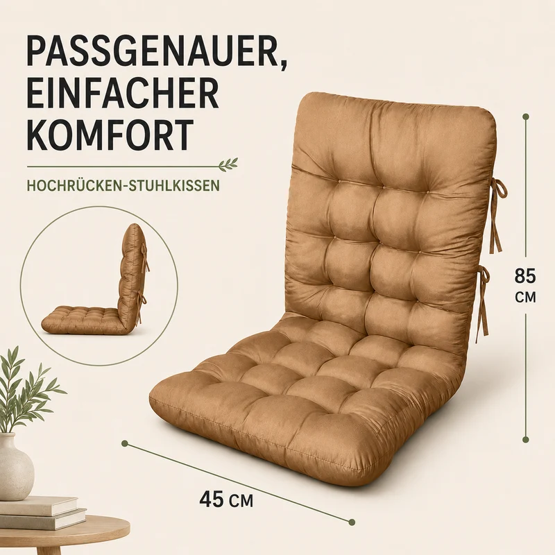 Camp Basel | Sunlaxia Gestepptes Liegestuhl-Kissen