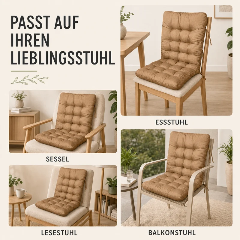 Camp Basel | Sunlaxia Gestepptes Liegestuhl-Kissen