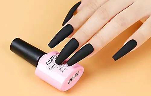 AIMEILI No Wipe Matte Top Coat Überlack UV LED Gellack Gel Nagellack Gel Nail Polish 10ml