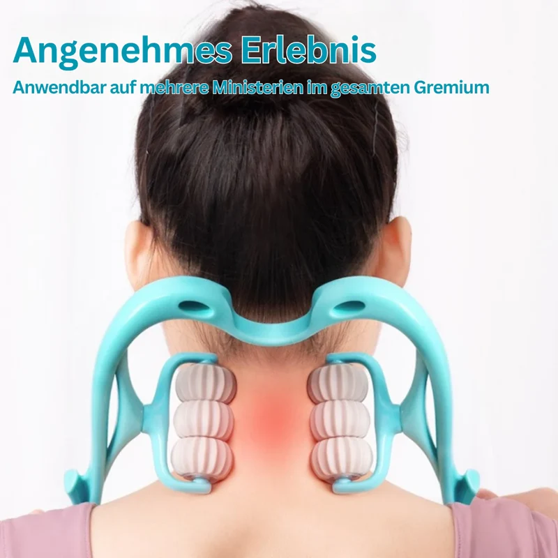 FlexiRoll – 6-Rad-Nacken- und Schultermassager