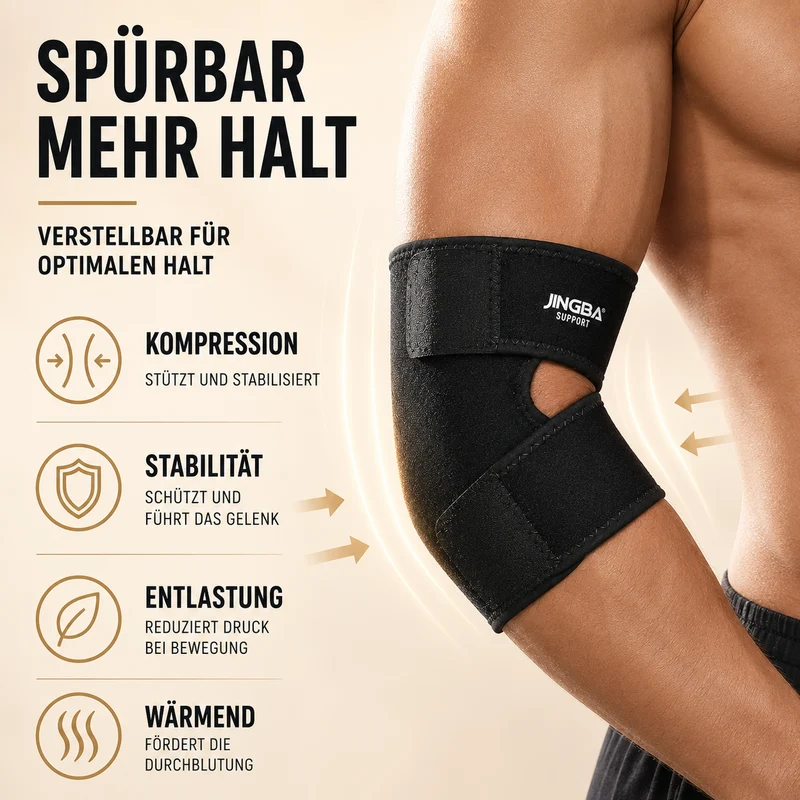 Camp Basel | Elbriq Verstellbare Ellbogen-Kompressionsbandage