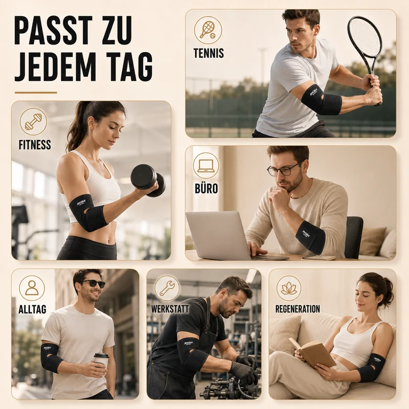 Camp Basel | Elbriq Verstellbare Ellbogen-Kompressionsbandage