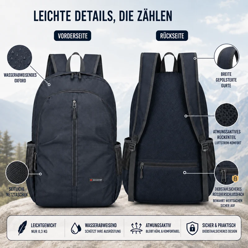Camp Basel | Lightweight Foldable Daypack