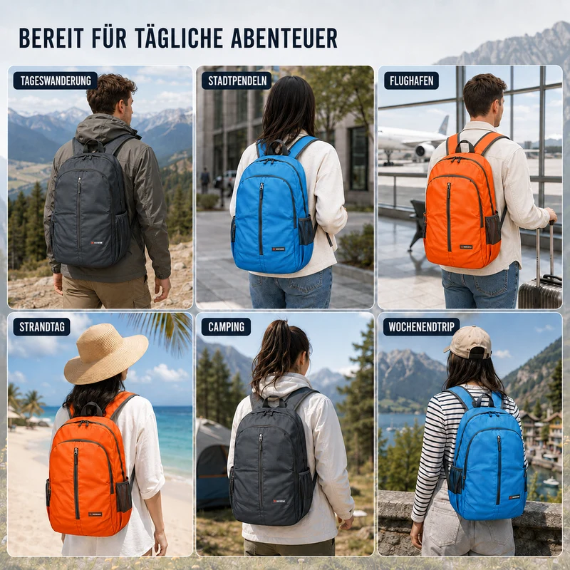 Camp Basel | Lightweight Foldable Daypack