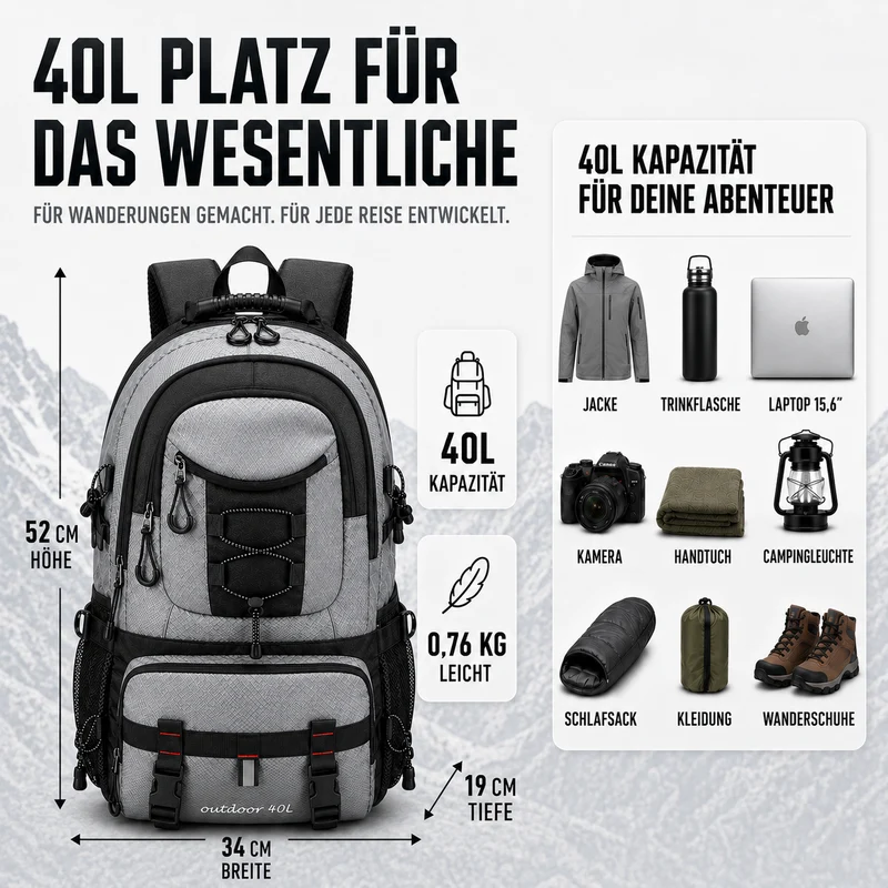 Camp Basel | Highmoor Trail Pack