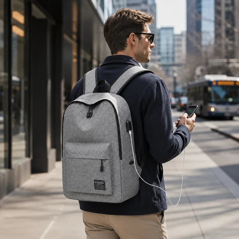 Camp Basel | Greyven Grossvolumiger Minimalist-Rucksack