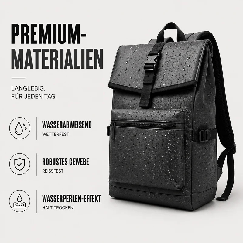Camp Basel | Grossvolumiger Pendler-Rucksack