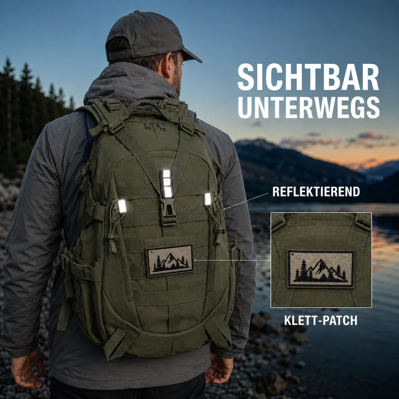 Camp Basel | Taktischer 40-Liter-Rucksack