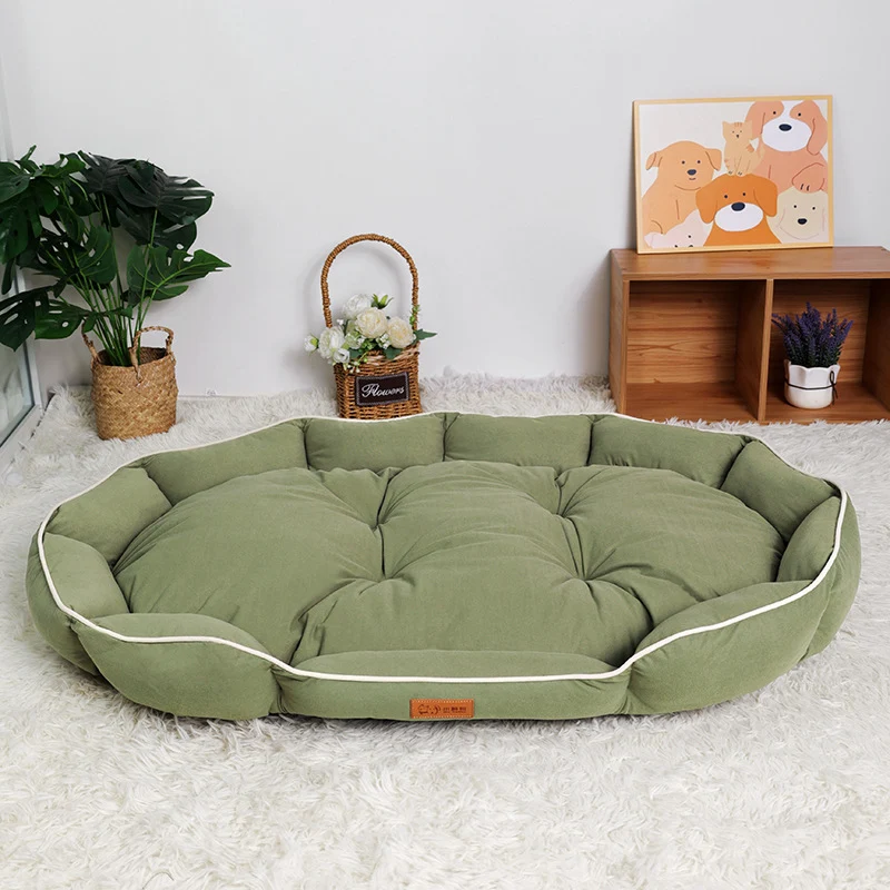 Rundes Plüsch-Nest Hundebett