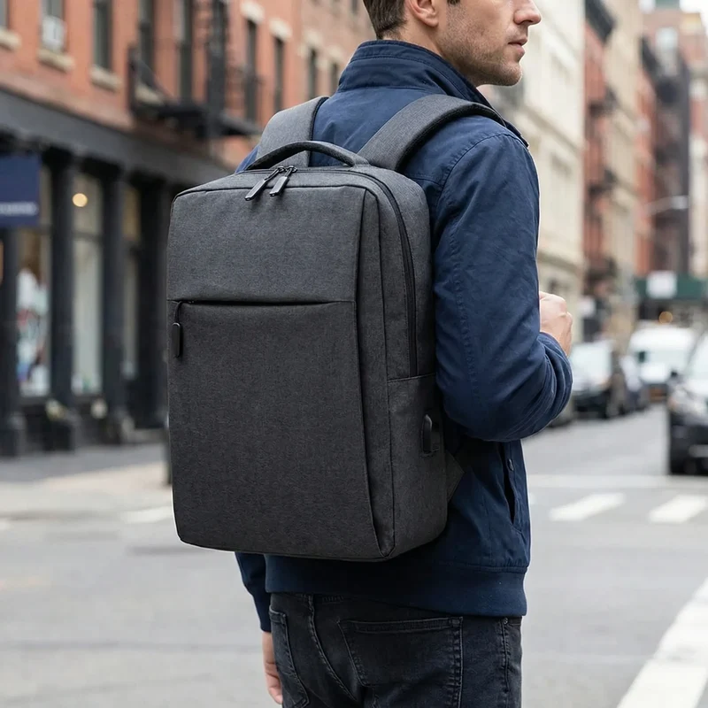 Camp Basel | Packivo Wasserabweisender Laptop-Rucksack mit USB-Port