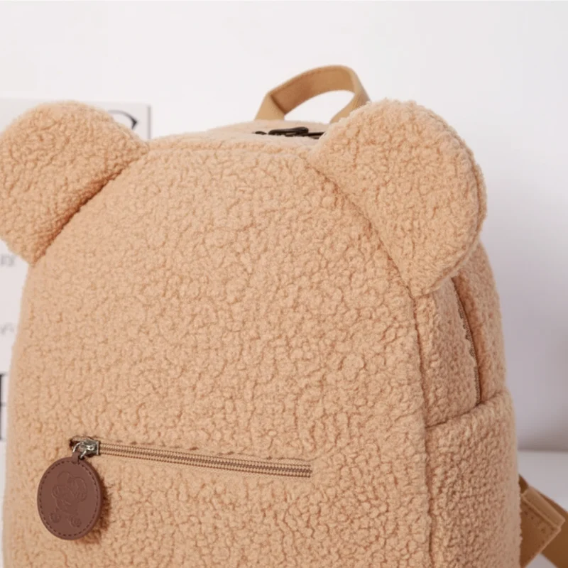 Camp Basel | Fuzzaro Kleine Plüsch-Flanell-Rucksack